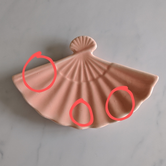 Ceramic Jewelry Trays - Set of 2 - Pink & Blue - Picture 5 of 6